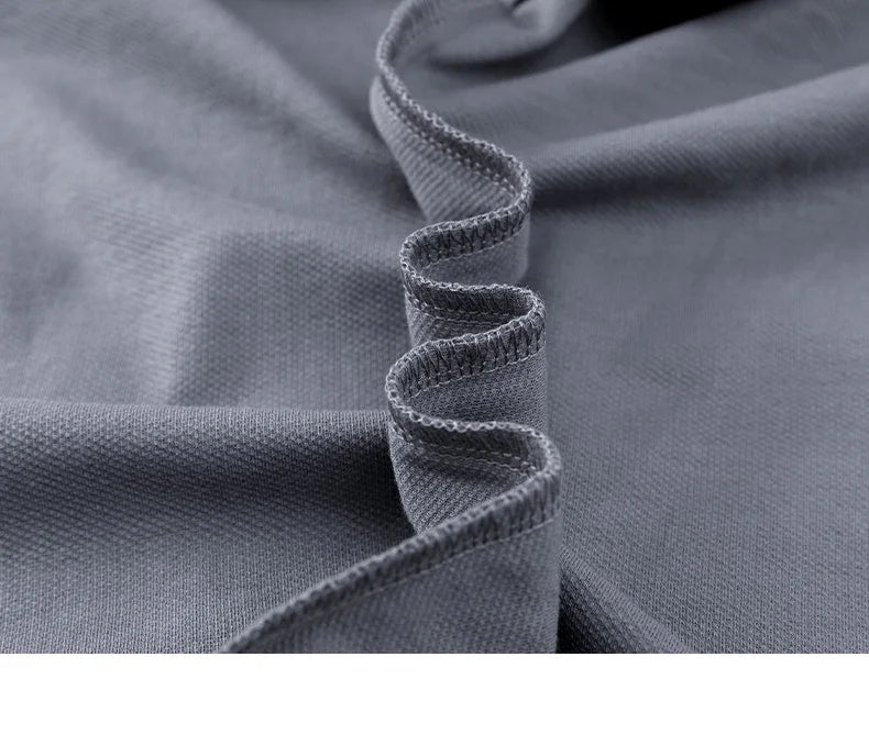 Polo Golf Coton 100% Brodé Homme – Qualité Premium Designer Personnalisé Été
