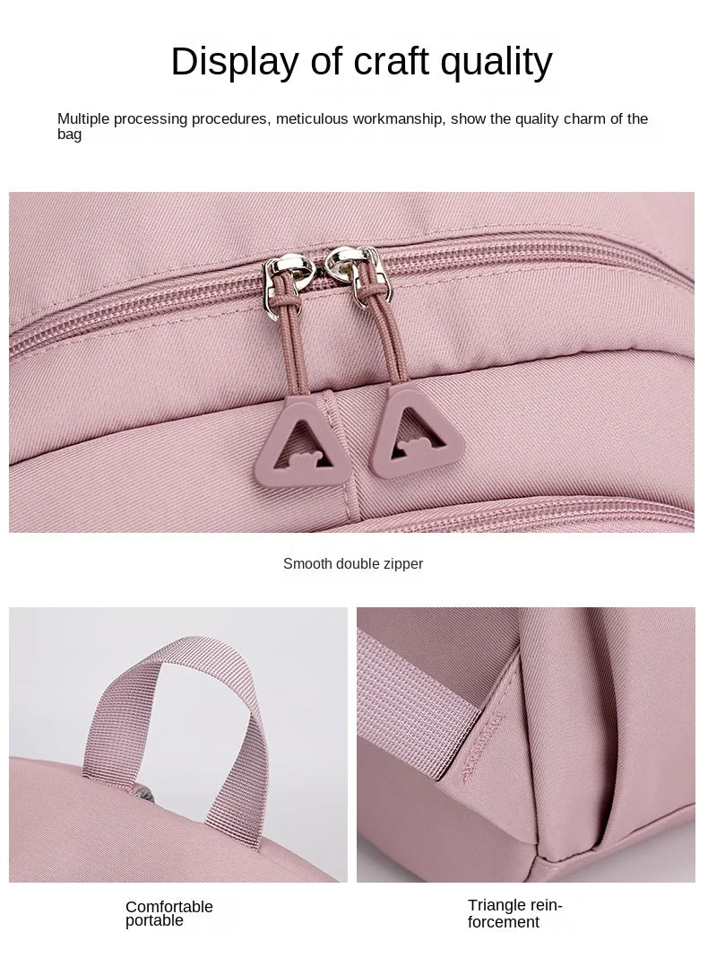 Sac À Dos Scolaire Kawaii Fille Ado – Grand Cartable Collège Lycée Laptop Voyage
