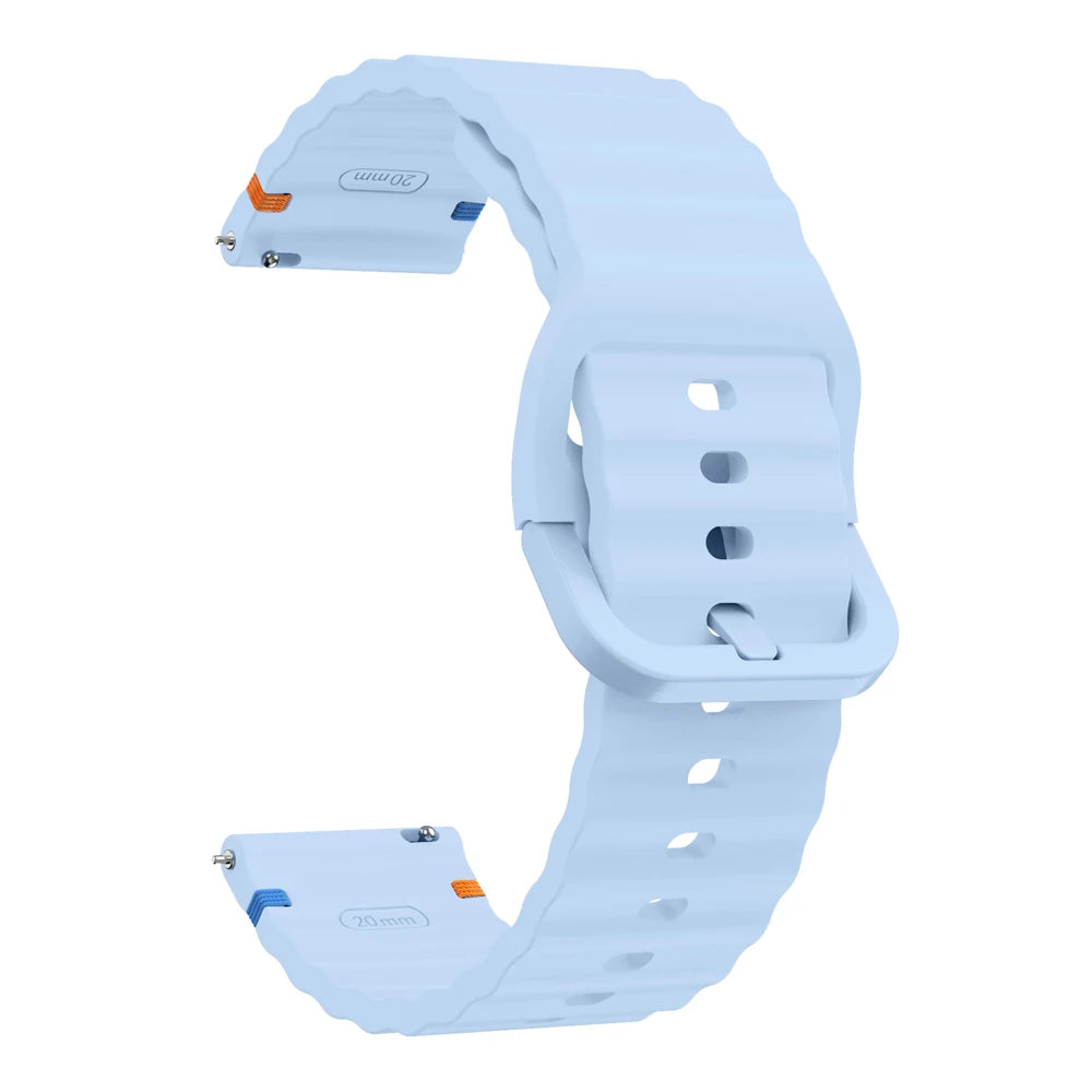 Bracelet Silicone 22mm Xiaomi Watch 2 Pro S4 S3 S2 S1 Active Mi Watch Color 2 – Vague Sport