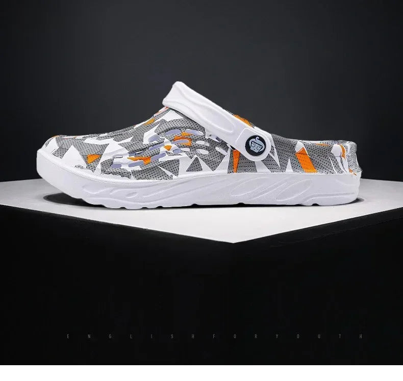 Clogs Sandales Respirants Homme Femme Plage 2025 – Confortables Semelle Douce Casual