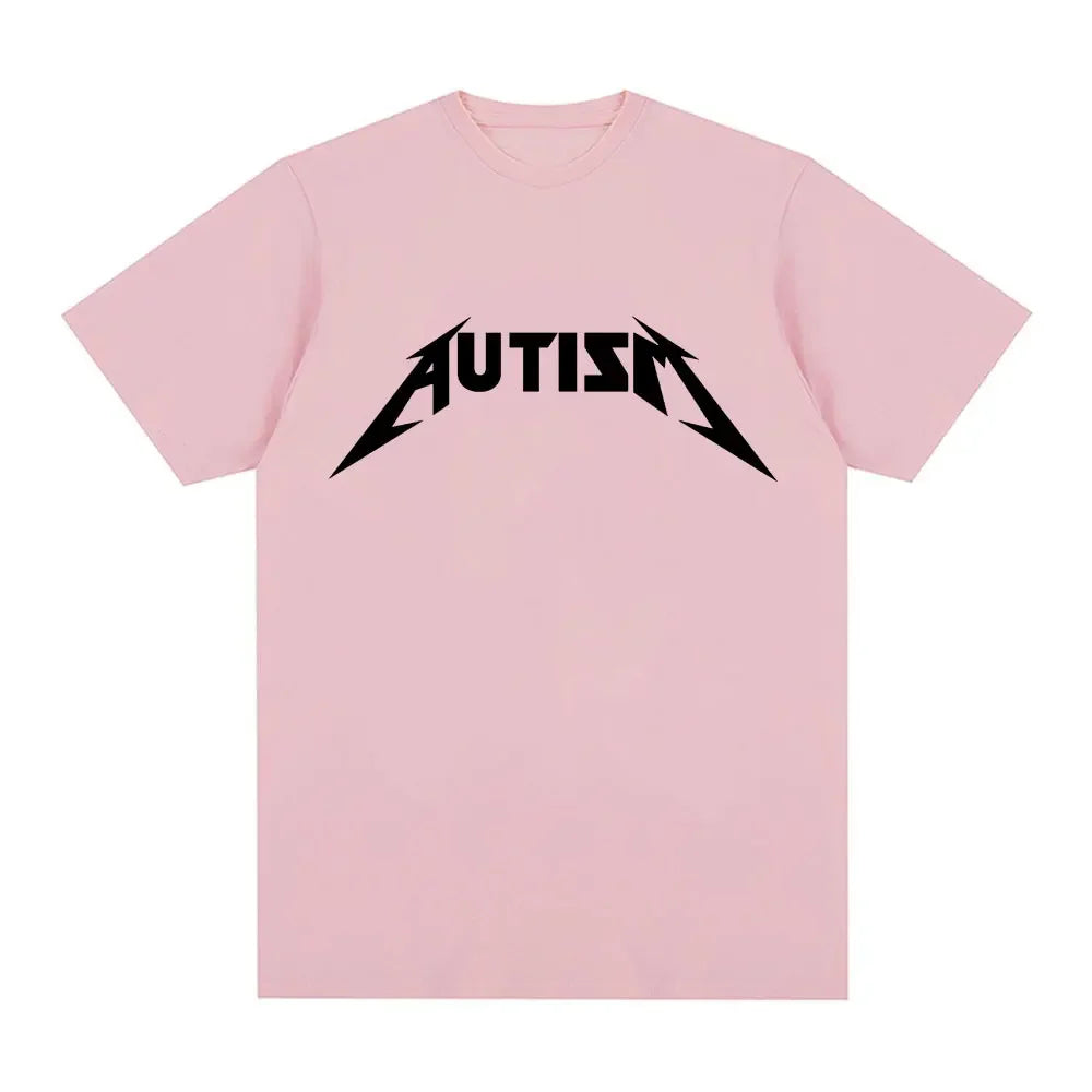 T-Shirt Unisexe Metal Rock Meme Oversize Loose Été – Hip Hop Streetwear Manches Courtes Sport Tendance | Mode Homme & Femme