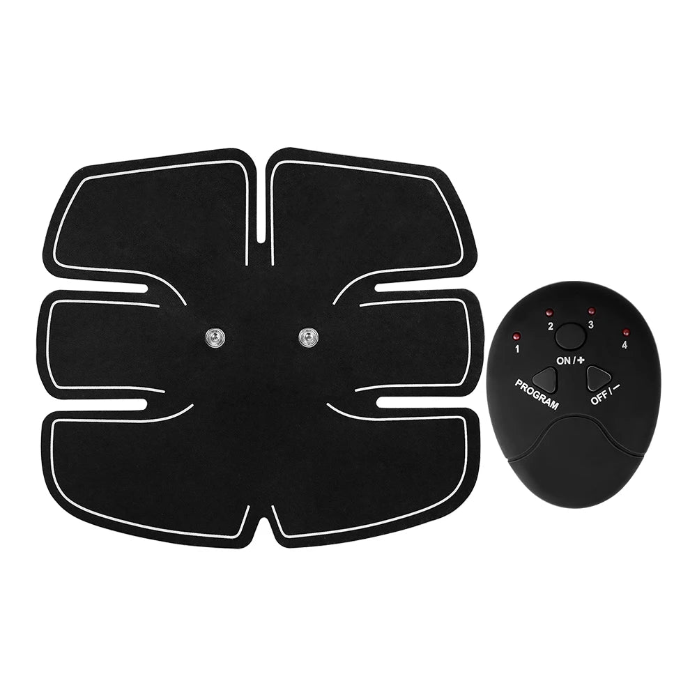 EMS ABS Stimulator Hip Trainer Abdominal Exercise Fitness Body Slimming Massager Stickers Weight Loss Massager Muscle Stimulator