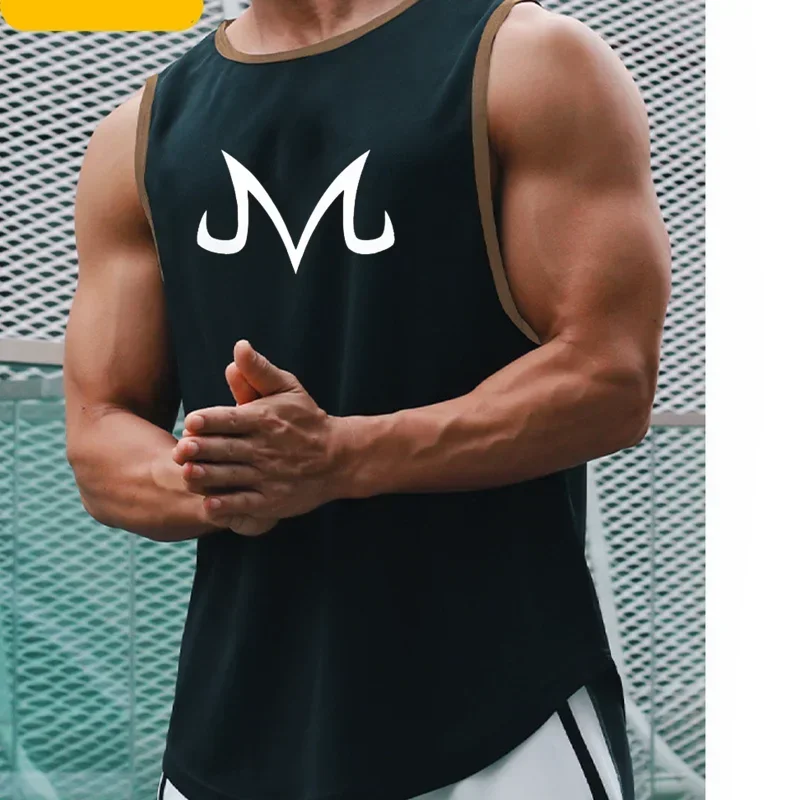 Débardeur Sport Homme Sans Manches Imprimé – Séchage Rapide & Respirant | Gym, Basketball & Fitness | Tank Top Été