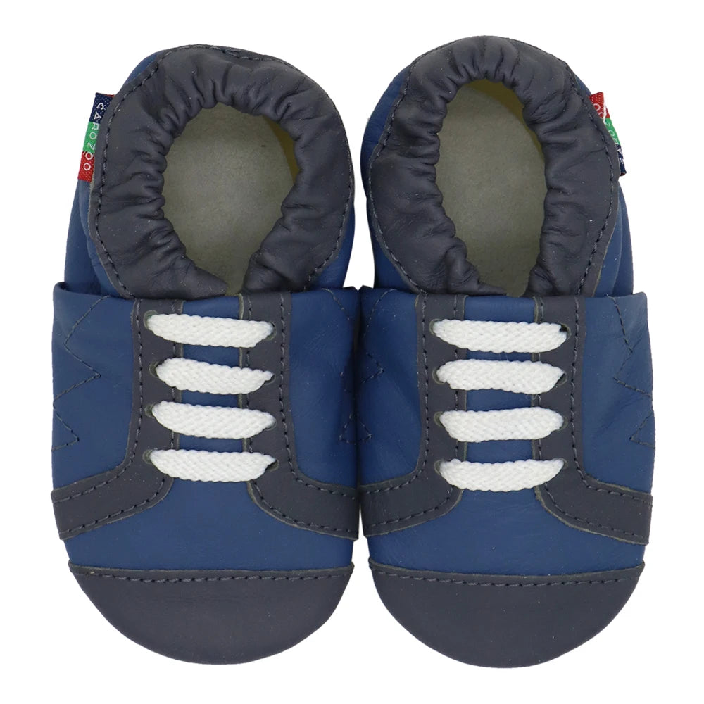 Chaussures Bébé Cuir Mouton Souple Antidérapantes – Premiers Pas Unisexe 0-24 Mois Carozoo