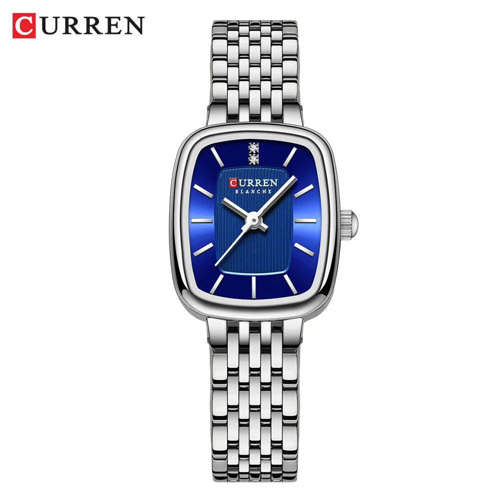 Montre Femme CURREN Dress Fashion Quartz – Bracelet Acier Simple Élégante Intemporelle