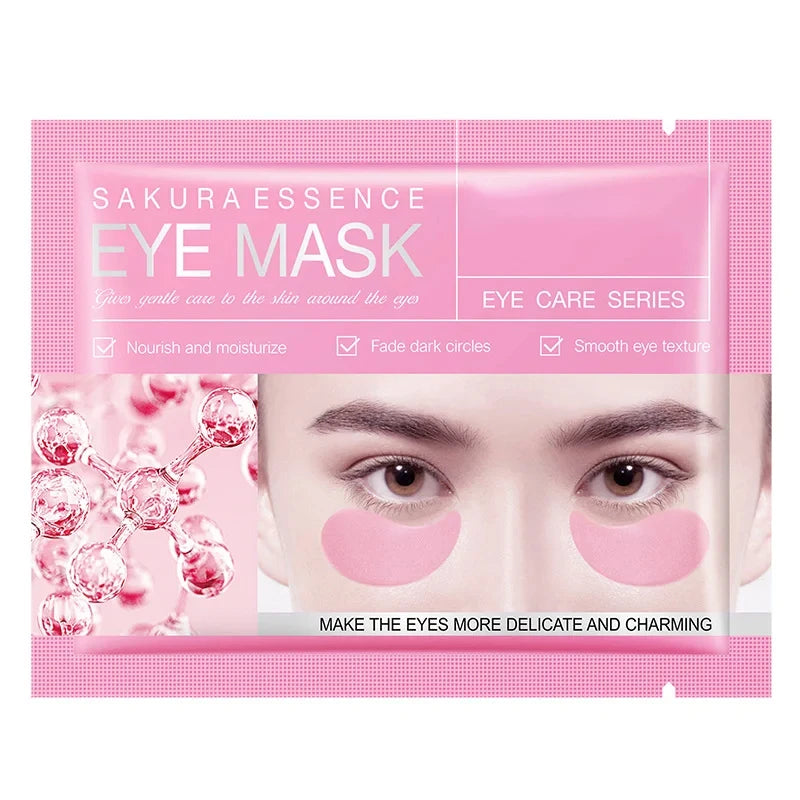 Masque Yeux Collagène Anti-Rides – Patches Hydratants Anti-Cernes Anti-Gonflement Eclat