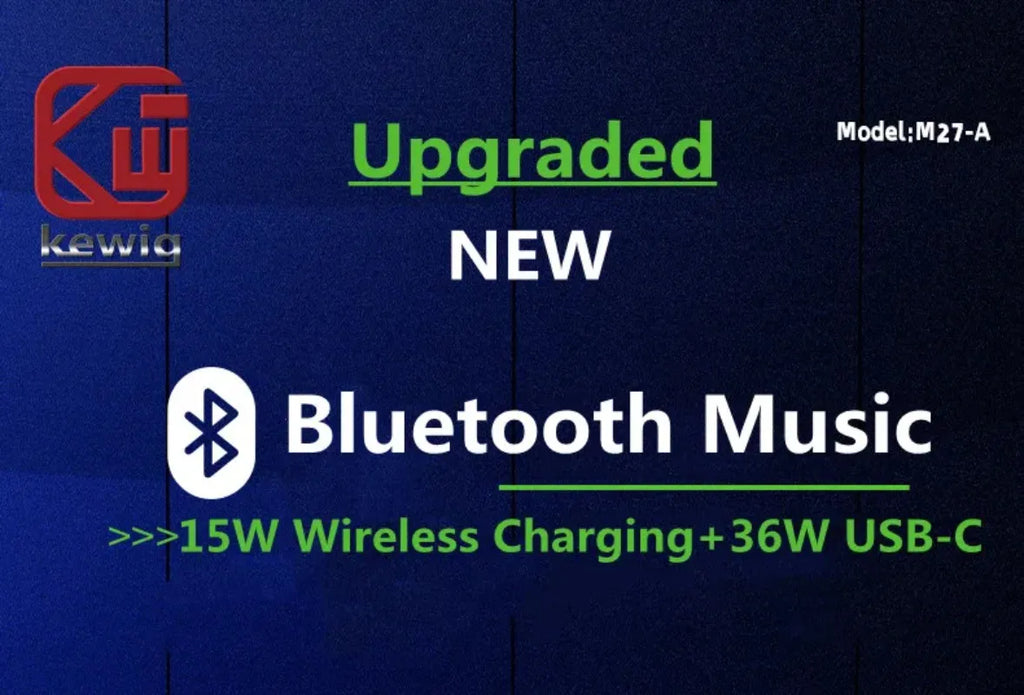 Support Téléphone Moto Chargeur Sans Fil 15W + USB-C 36W – Anti-Vol Anti-Vibration Guidon