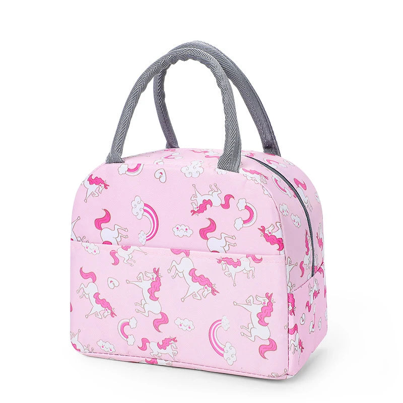 Lunch Bag Isotherme Cartoon – Sac Repas Thermique Pique-Nique Conservation Glacière Enfant