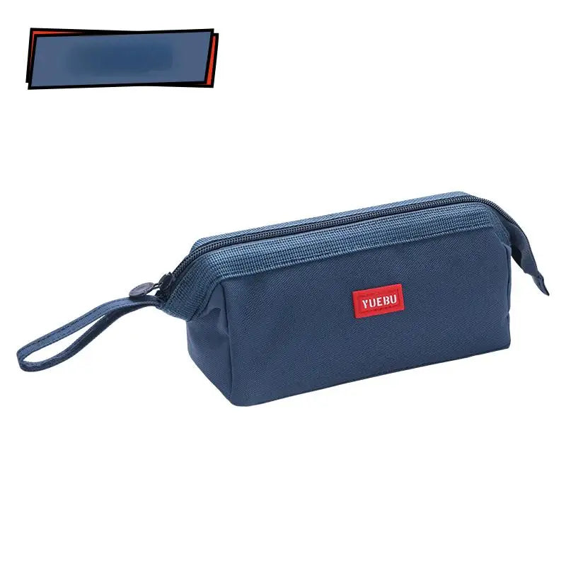 Trousse Crayons Grande Capacité – École & Maquillage | Rangement Stylos & Outils Beauté