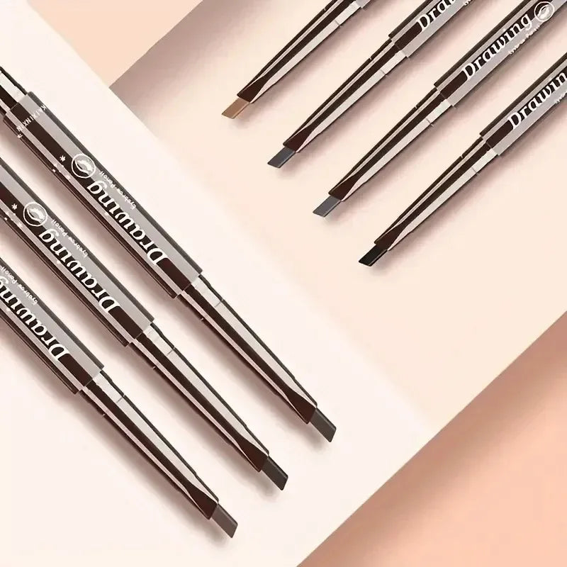 Crayon Sourcils Double Embout – Ultra-Fin Waterproof Longue Tenue | Maquillage Professionnel