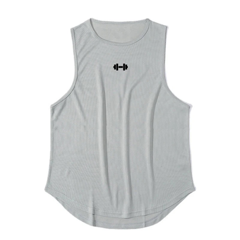 Débardeur Homme Gym Fitness Séchage Rapide – Loose Bodybuilding Sans Manches Basketball Été | Mode Homme Sport Premium