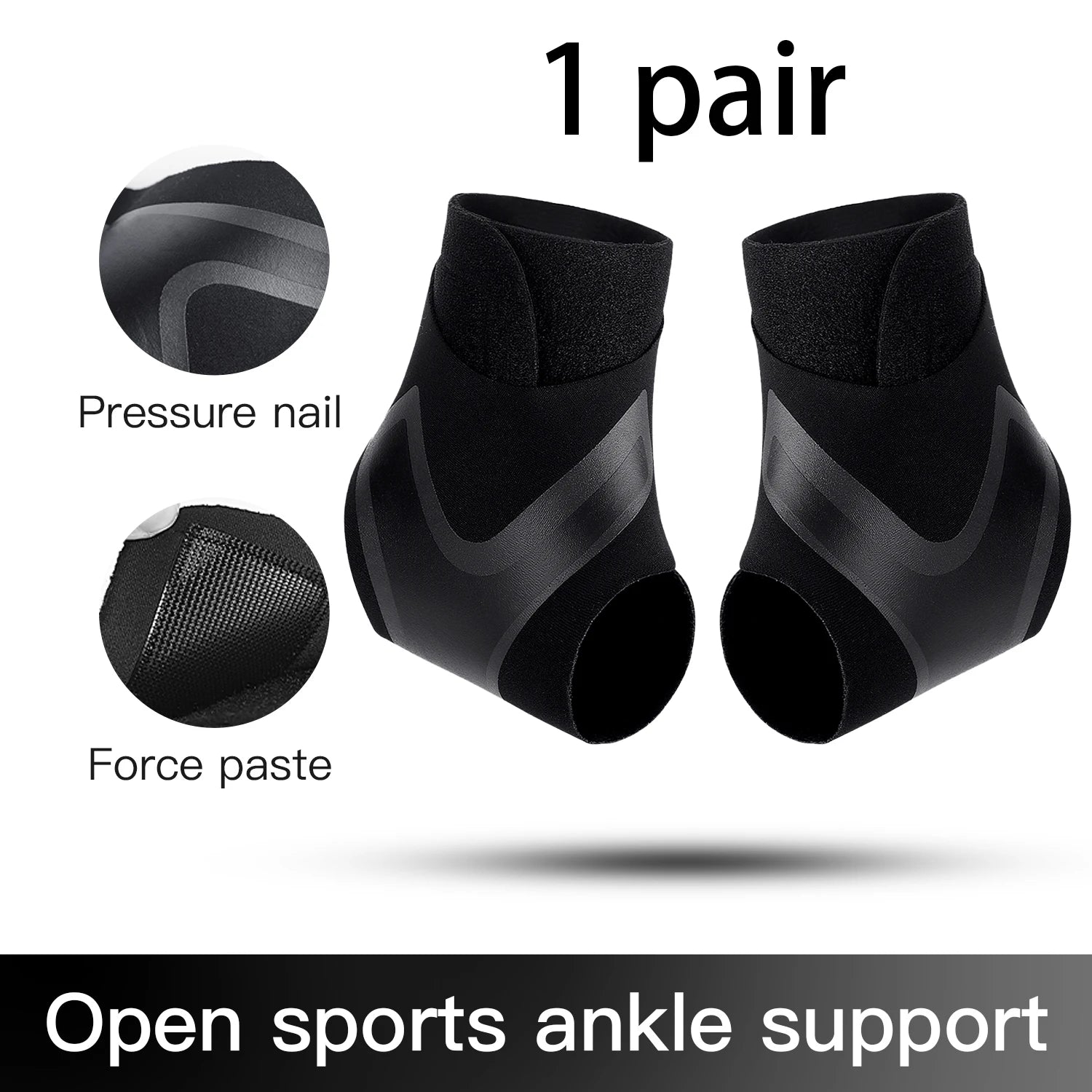 Chevillieres de Sport Réglables – Lot de 2 | Maintien & Protection Cheville | Élastique Respirant Anti-Entorse | Fitness & Running