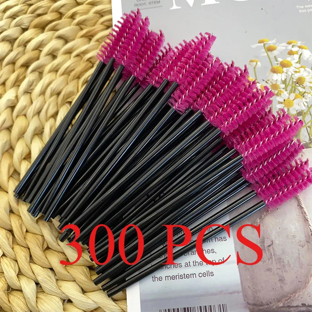 Brosses Mascara & Extension Cils – Lot 150 ou 300 Pcs | Spoolies Sourcils & Maquillage