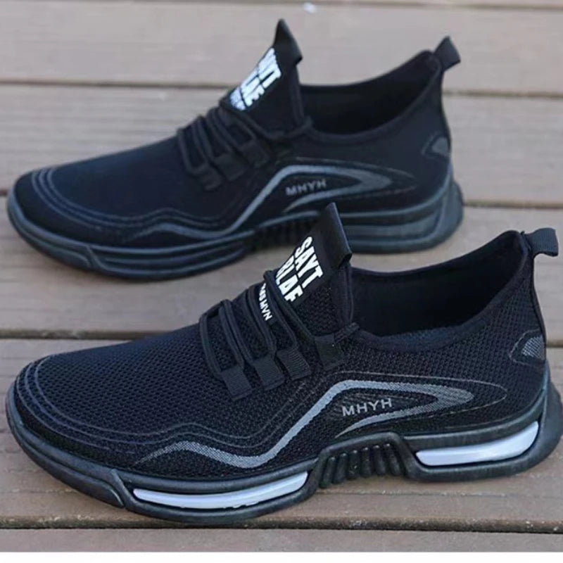 Sneakers Simples Homme Casual Non-Slip Respirantes – Running Outdoor Printemps Zapatos