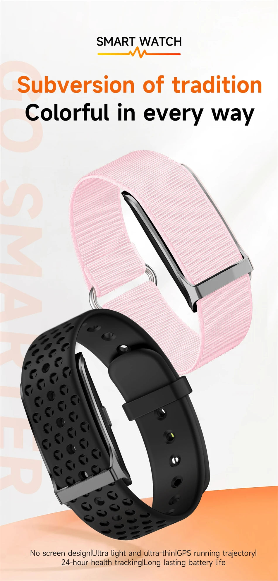 Bracelet Connecté Sport & Santé – Suivi Continu 24h/24 | Sommeil, Stress & Multi-Sport | Monitoring Santé Automatique