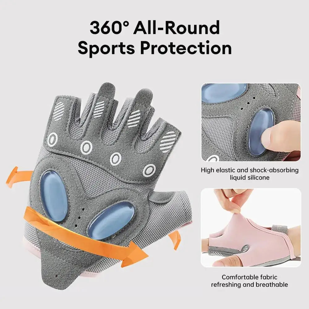 Gants de Sport Antidérapants Unisexe – Musculation, Fitness & Yoga | Protège-Paumes Gym & Halères | Homme & Femme