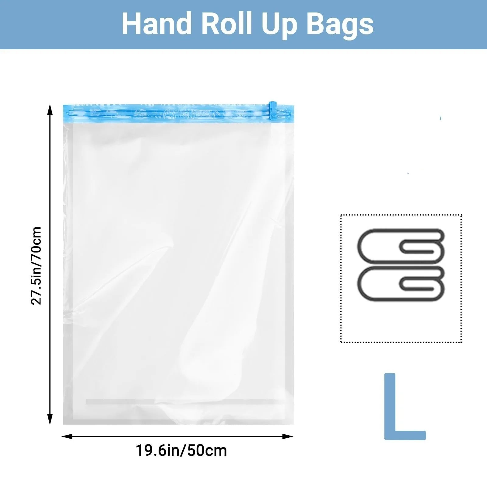 Sacs de Rangement Compressibles Roll-Up – Organisateur Valise Voyage Croisière Maison