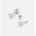 Puces Oreilles Vis Amour Style Coréen Argenté – Bijou Tendance Femme, Étudiante & Ado | Cadeau Mode K-Fashion