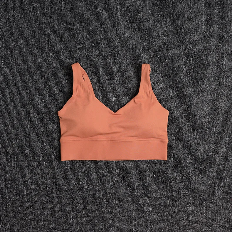 Brassière Sport Femme Dos Nu Sexy – Anti-Choc, Sans Manches | Yoga, Running & Gym | Top Fitness Gainant & Respirant