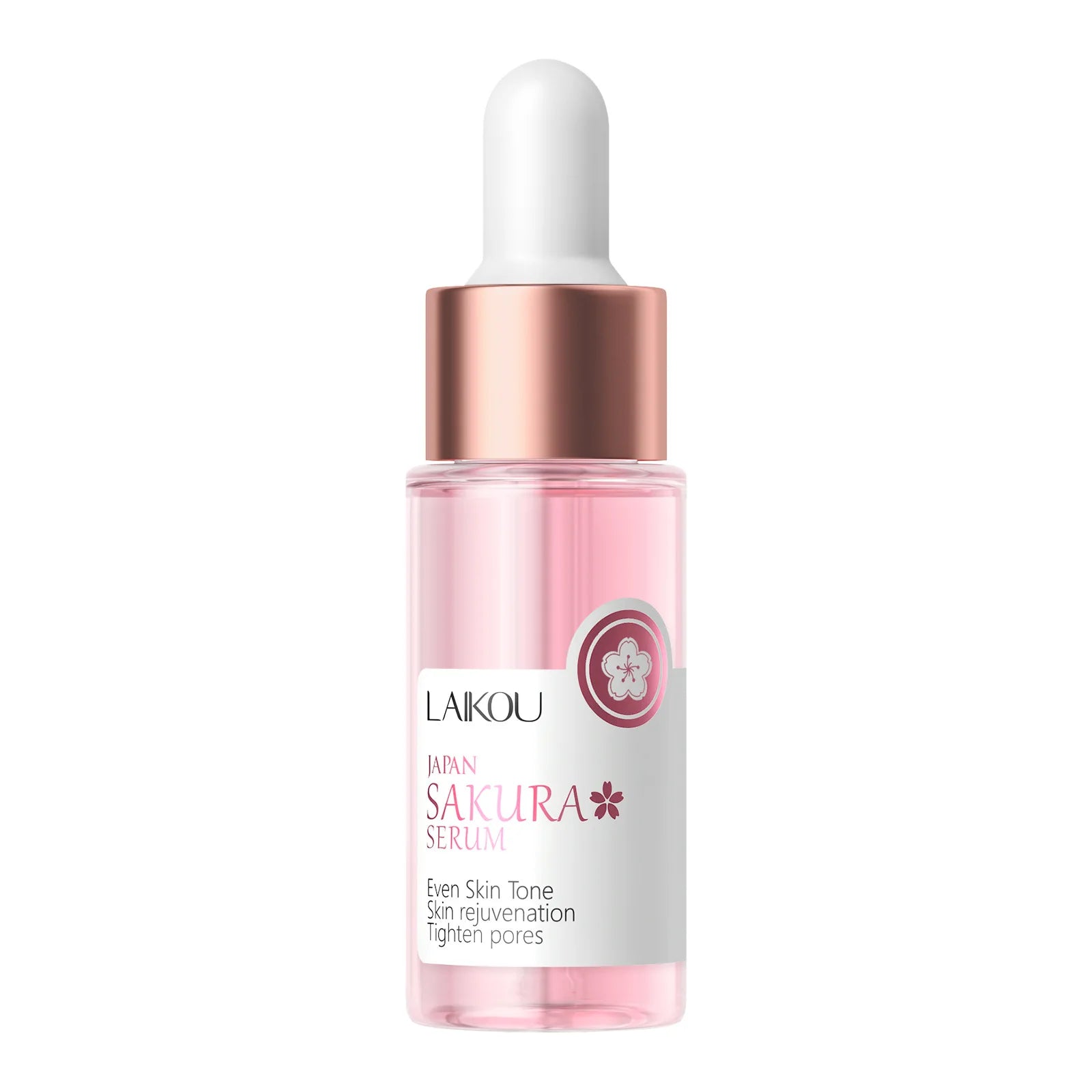 Essence Visage Sakura Laikou 17ml – Éclat Anti-Rides Hydratante Raffermissante Blanchissante