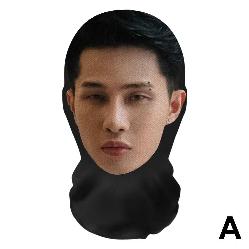 Masque Visage Complet Imprimé 3D - Cosplay, Halloween & Soirées Thématiques