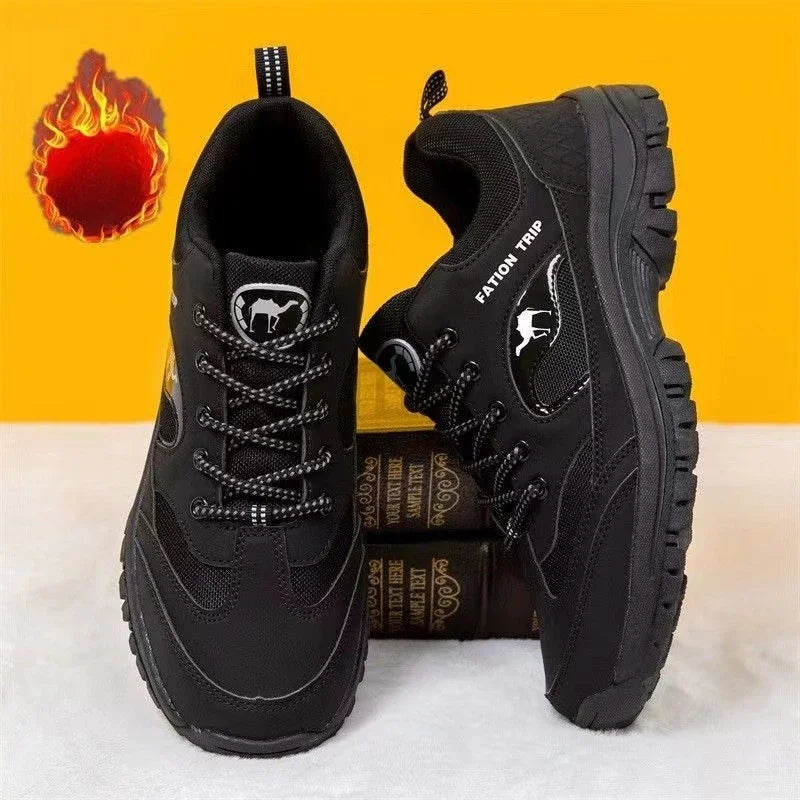 Chaussures Randonnée Homme Légères Non-Slip – Sneakers Casual Walk Confortables Fourrure