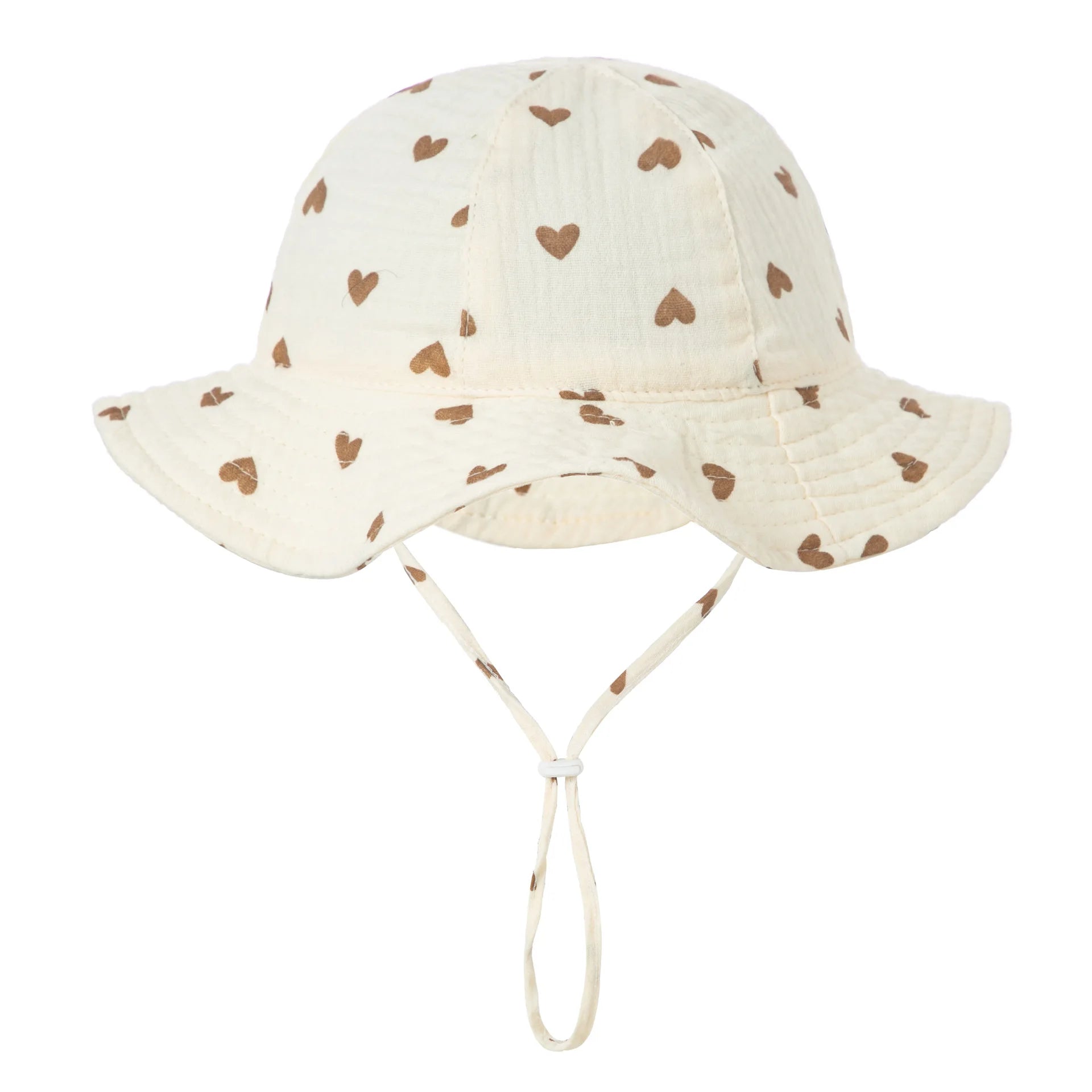 Bob Bébé Coton Imprimé Anti-UV Unisexe – Chapeau Panama Plage Pêche Outdoor Garçon Fille 3-12 Mois