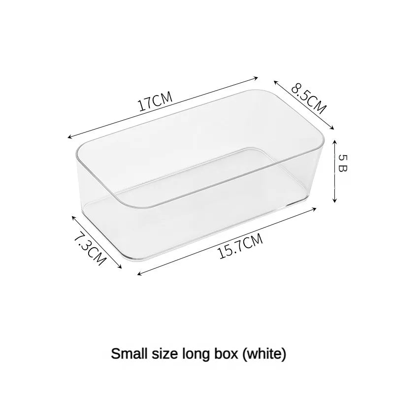 Organisateurs Tiroirs Bureau Maquillage 2025 – Boîtes Plastique Transparent | Rangement Salle de Bain & Bureau