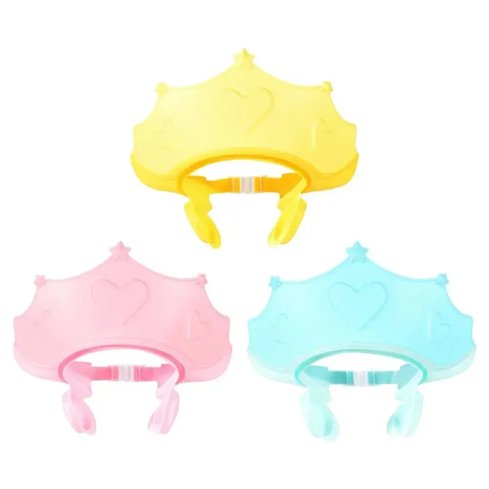 Chapeau de Douche Bébé Enfant – Visière Shampoing Ajustable Protection Oreilles Tête Douce