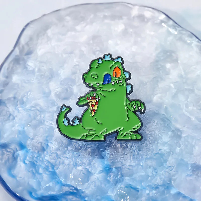 Pin's Émail Animaux Cartoon – Pingouin, Grenouille, Lapin & Chat | Broche Métal Badge Lapel | Bijou Cadeau Tendance