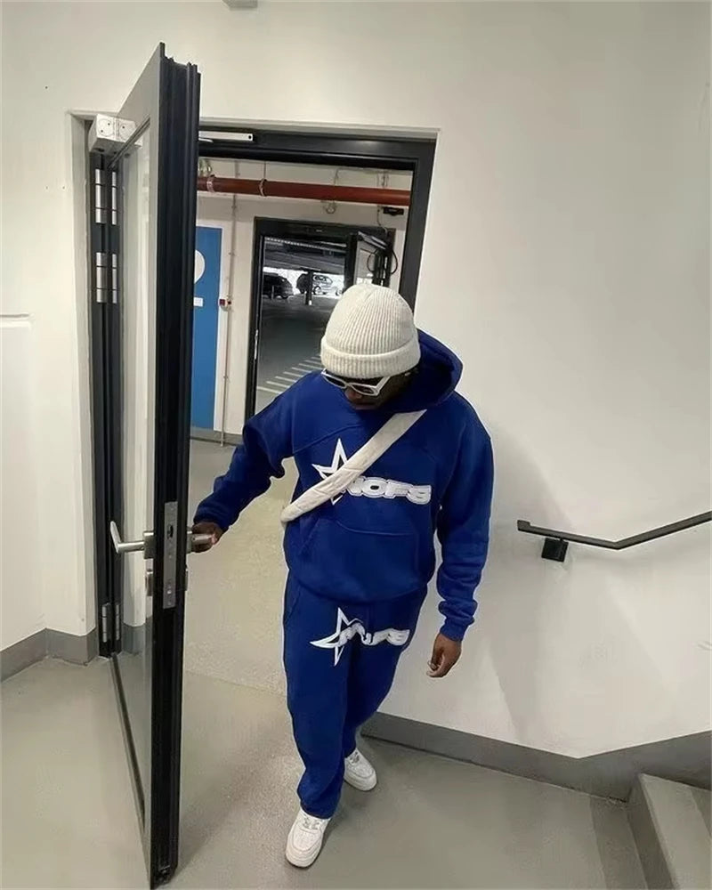 Sweat à Capuche Homme Y2K Harajuku Hip Hop Imprimé Lettres Loose Punk Rock Gothic Goth Streetwear Tendance Alternatif Urbain – Hoodie Y2K Premium Goth Streetwear | Mode Homme Y2K Alternatif Premium
