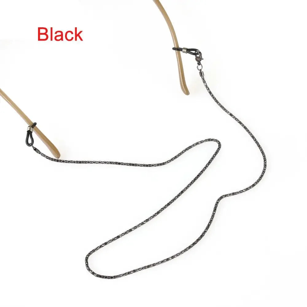Chaîne de Lunettes Cristal Colorée – Cordon Lunettes de Soleil & Collier Tendance | Accessoire Femme