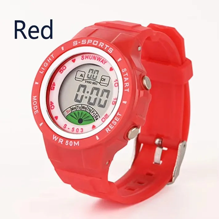 Montre Enfant UTHAI CE02 Quartz Colorée – Fille Garçon Étanche 50M Sport Student