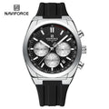 Montre Homme Naviforce 8080 Chronographe Multifonction 2025 – Sport Militaire Luxe Quartz