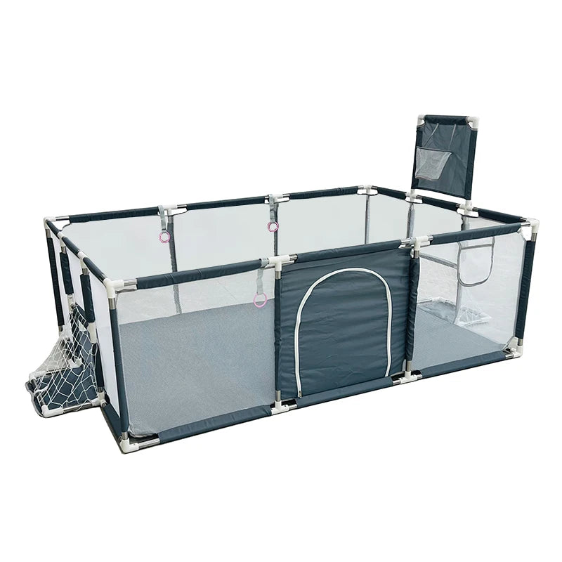 IMBABY Parc Bébé Sécurisé – Barrière de Protection Enfant | Piscine à Balles, Aire de Jeux Modulable Nouveau-Né