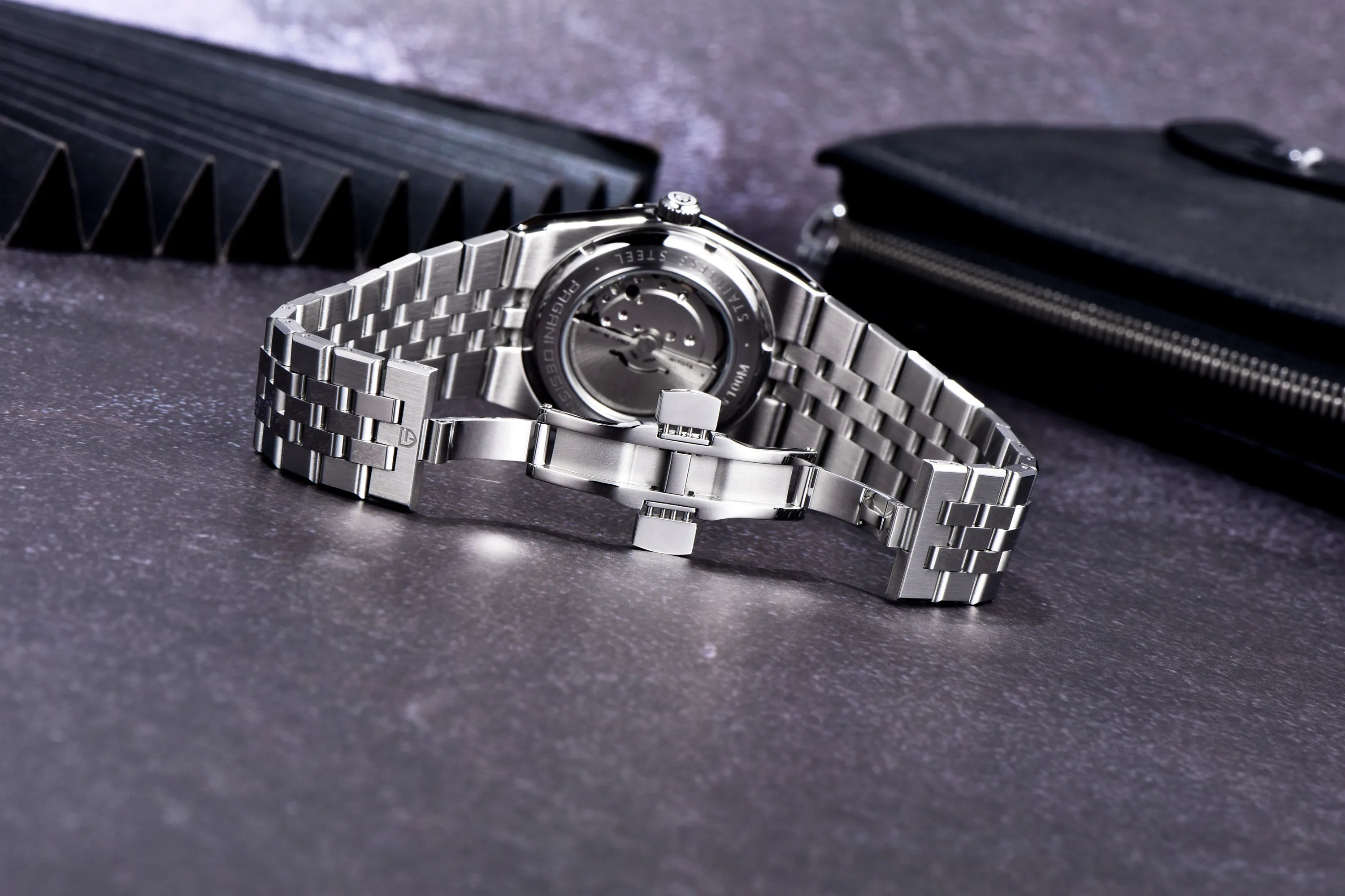 Montre Homme Luxe PAGANI DESIGN 2026 Automatique Cadran 3D Losange Verre Saphir – Business Fashion