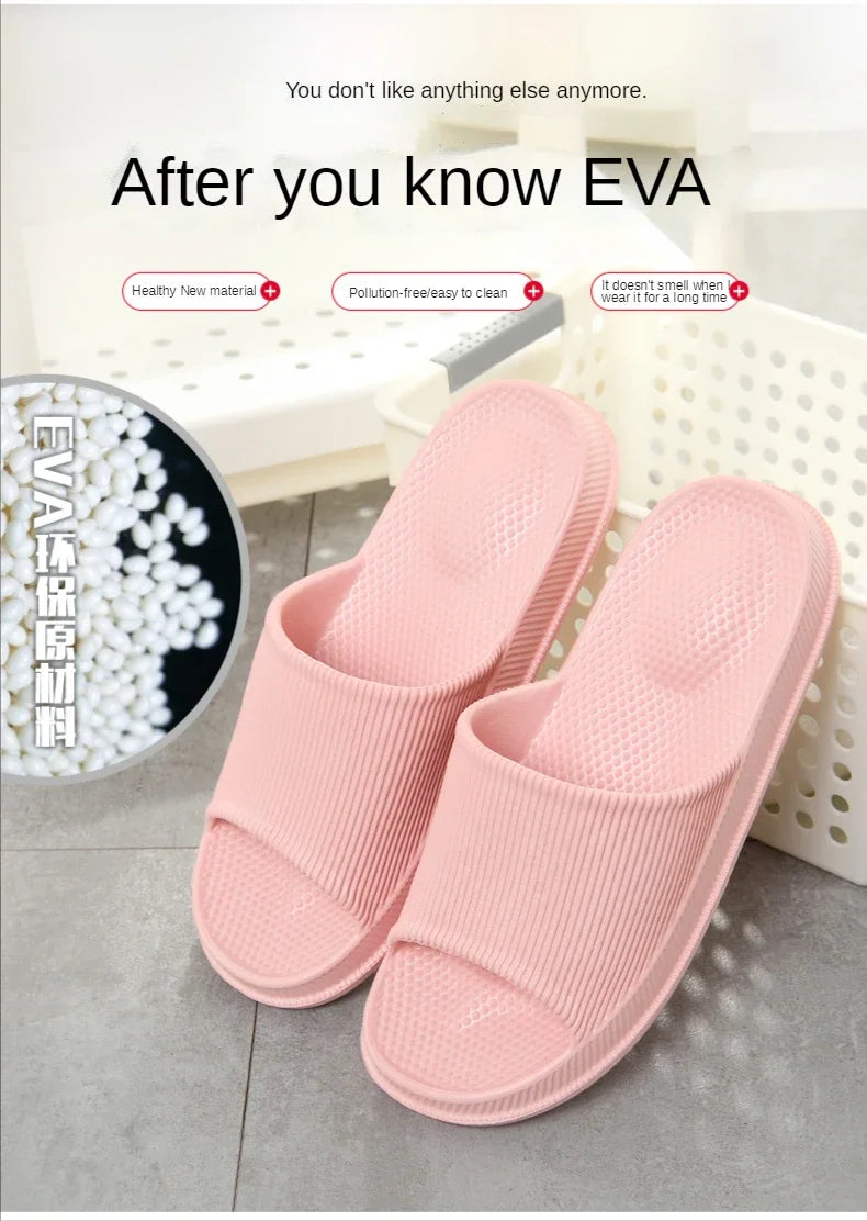 Tongs Cloud EVA Massage Unisexe – Semelle Douce Slides Intérieur Extérieur Été 2025