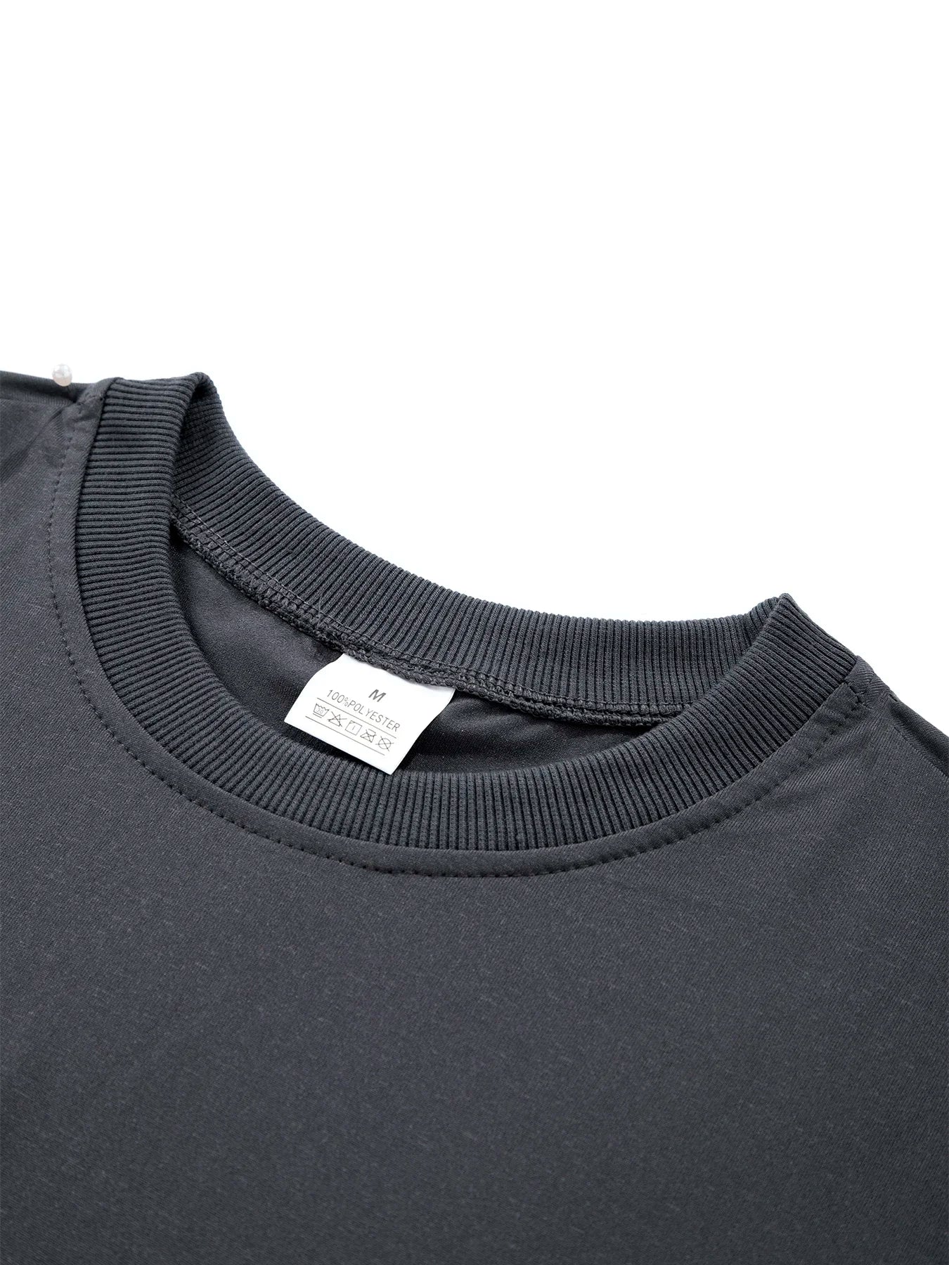 Herren Langarmshirt Unifarben Baumwolle – Rundhals Unisex | Freizeit, Fitness & Laufen | Komfort & Zeitloser Stil