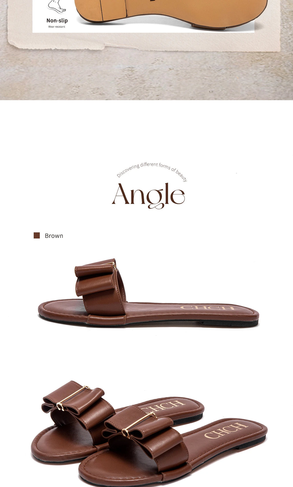 Mules PU Rouge Luxe Plate Femme 2025 – Chaussures Qualité Premium Nouvelle Collection