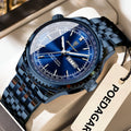 Montre Homme POEDAGAR Militaire Luxe Quartz – Acier Date Semaine Lumineux Étanche Fashion