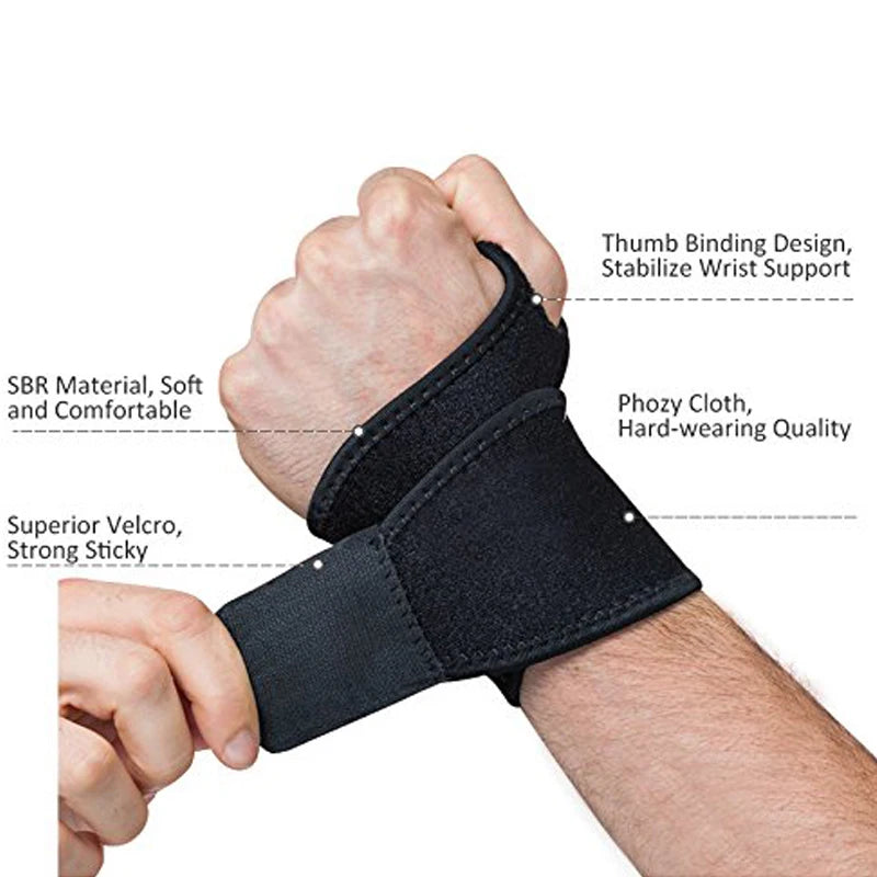 Bandage de Poignet de Sport - Maintien & Protection Tunnel Carpien