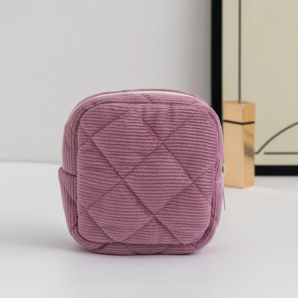 Pochette Hygiène Féminine – Trousse Serviettes & Tampons | Organisateur Cosmétique