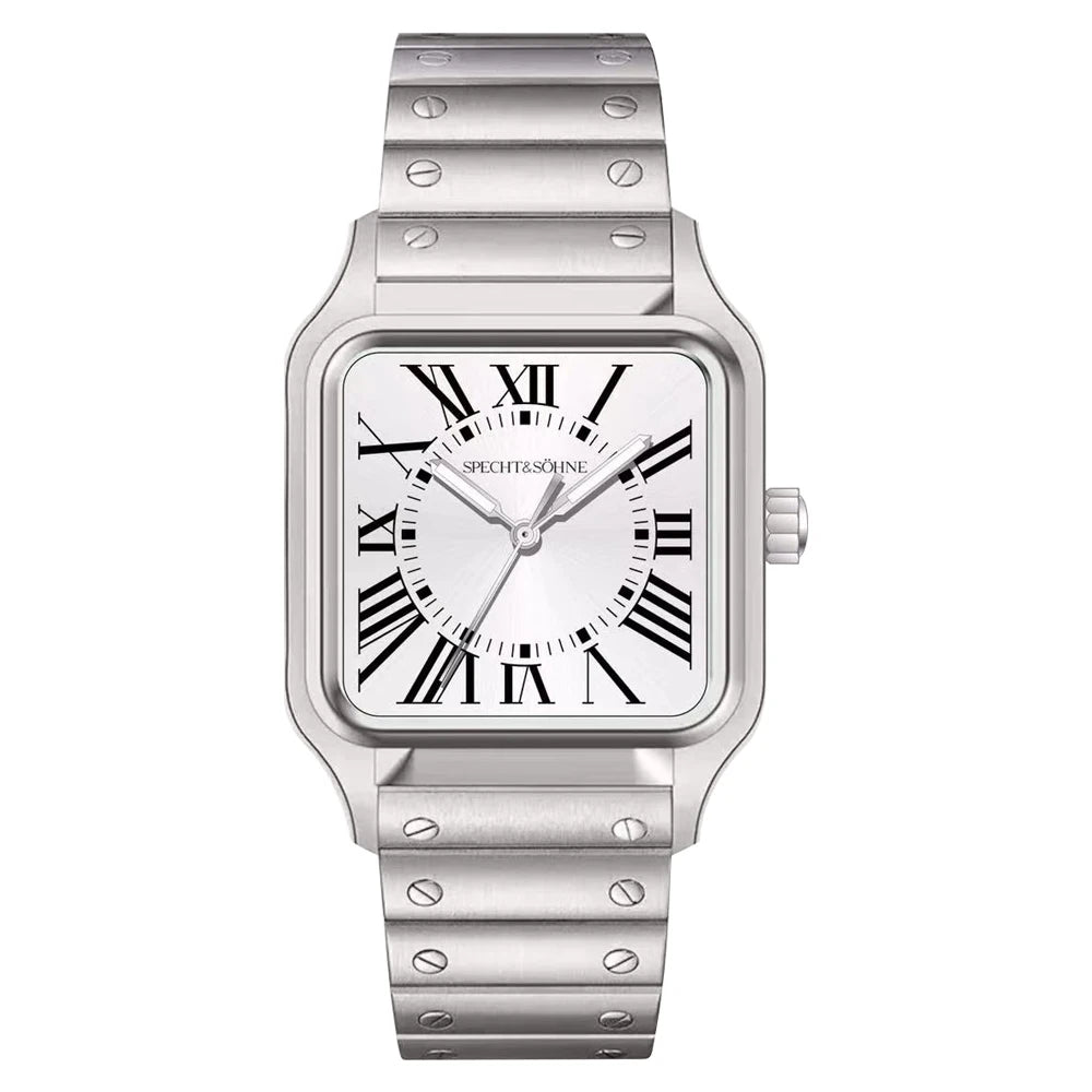 Montre Unisexe Specht & Söhne Luxe 34mm Quartz – Ultra-Fine Saphir Acier Étanche 50M