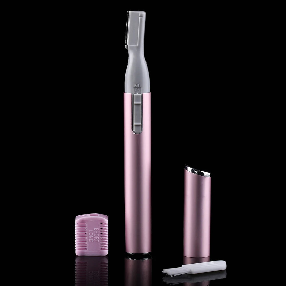 Rasoir Électrique Sourcils & Corps Femme – Tondeuse Visage Poils Lame Razor | Outil Beauté Maquillage