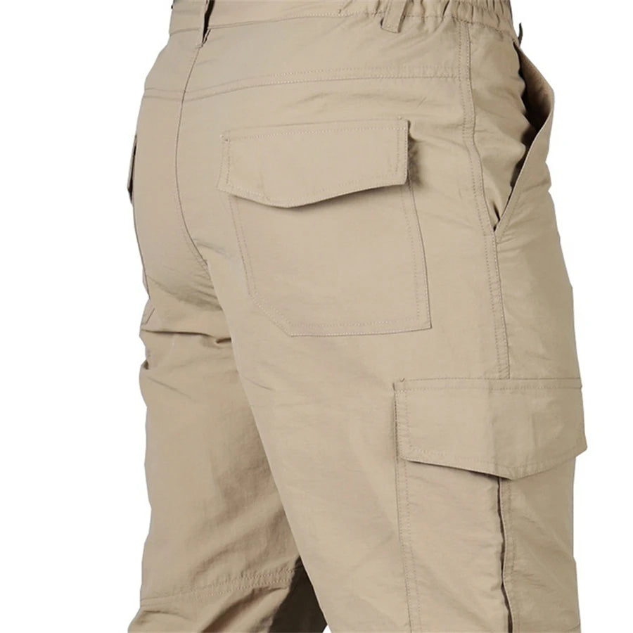 Taktische Cargo-Herrenhose Wasserdicht Schnelltrocknend Militär Outdoor Sommer | Premium Taktische Cargo-Hose