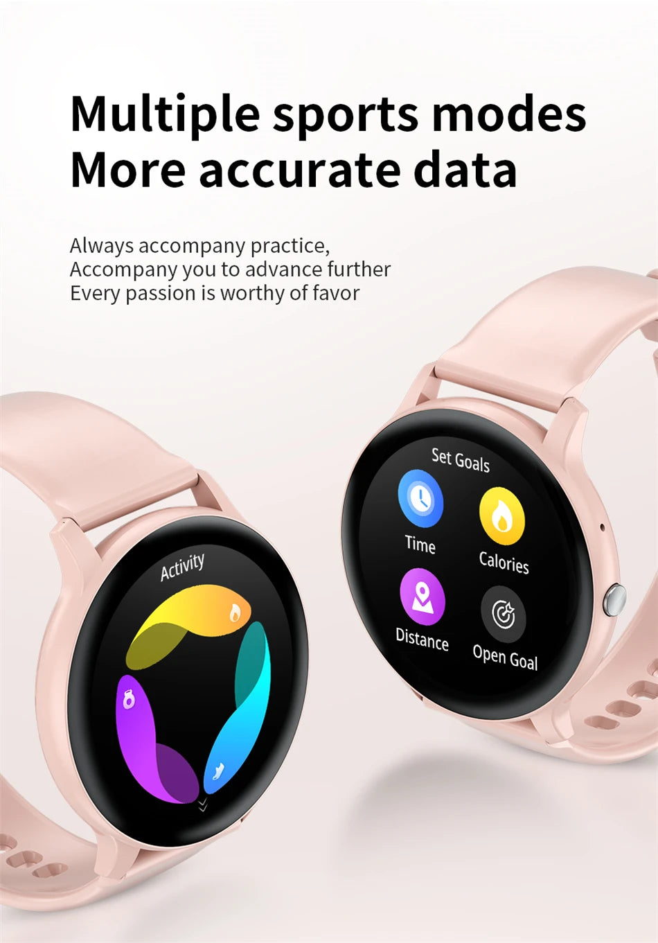 Smartwatch Unisexe 1.39" Appels Messages Sport Calories Météo Cadran DIY Personnalisable Homme Femme Étanche | Smartwatch Unisexe Multifonction Premium