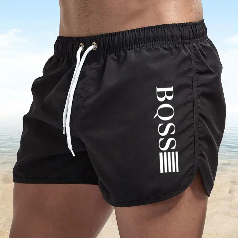 Short de Bain Homme Séchage Rapide Respirant Filet – Surf Plage Fitness Natation Taille Élastique Été | Mode Homme Aquatique