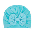 Bonnet Turban Bébé Fille Nœud Doux – Chapeau Nouveau-Né Toddler Printemps Automne