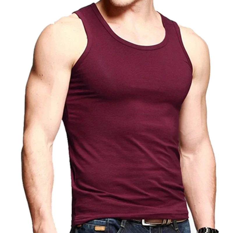 Débardeur Homme Modal Grande Taille XL-7XL Sans Manches Bodybuilding Fitness Musculation Été Doux Respirant Confortable Inclusif – Débardeur Premium Grande Taille Sport | Mode Homme Sport Grande Taille Premium