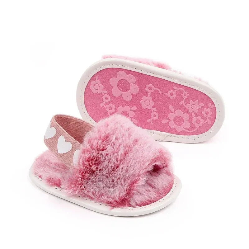Sandales Bébé Fille Premiers Pas Respirantes Douces – Chaussures Jardin Color Block Mignonne 0-18 Mois